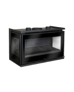 Inzethaard Houtgestookt 150 mm Adour 800 Glas 3 Zijdig