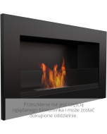 Bio Ethanol Haard GOLF Black 65