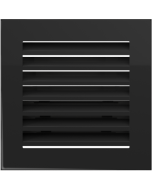 Convectierooster Black 17x17